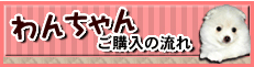 わんちゃん購入の流れ